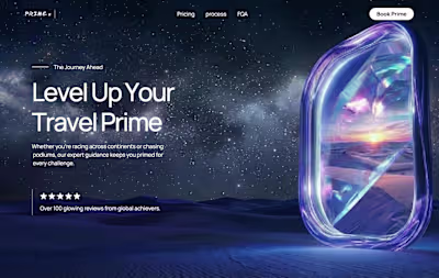 hero design exploration isn't it clean?