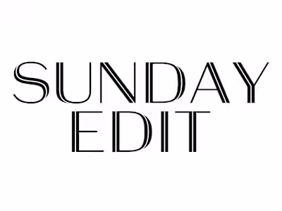 Sunday Edit — Sunday Riley