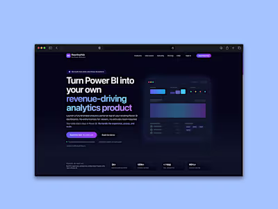 Modern UI, Enhanced UX, High-Performance Responsive Website