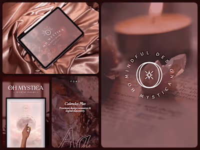 Oh Mystica - Branding