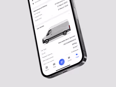 Trukun Shipment - Mobile App Mockup