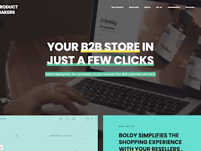 Boldy - Your B2B store in just a few clicks