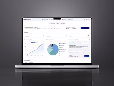 Investment Platform Redesign