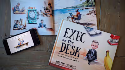 Wrote, Designed, Published Book "Exec on the Desk"