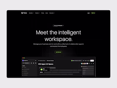 Frame.so (Website Design & Development)