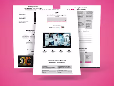 BlueOlive’s .DEV – AI-Powered No-Code Website & App Builder