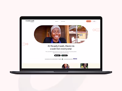 Highly converting landing page for payment product