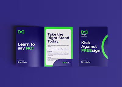 Design Advocate Brand Visual Identity