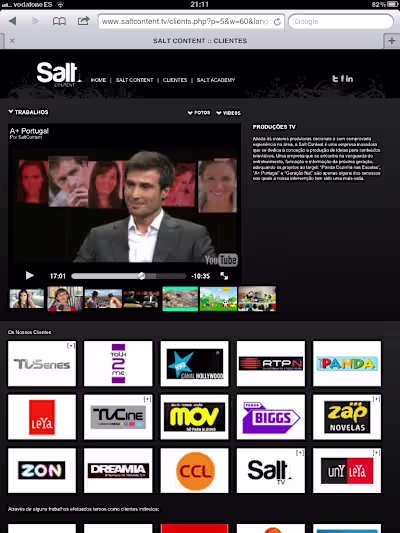 I founded and led Salt Content, a storytelling-focused marke...