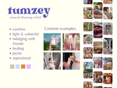 Tumzey | Brand + Email Strategy