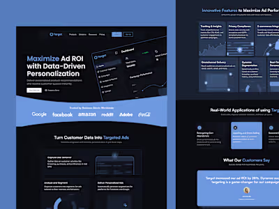 Website design & development for Ontarget