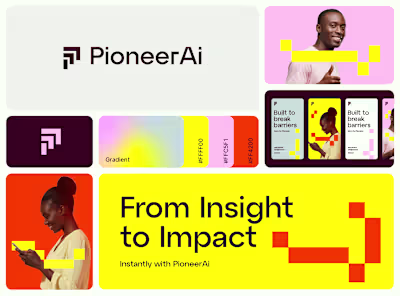 Brand design for PioneerAi