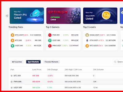 Crypto Exchange Project