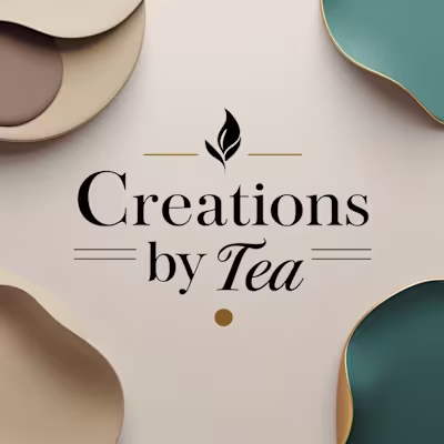 Creations By Tea Custom Logo