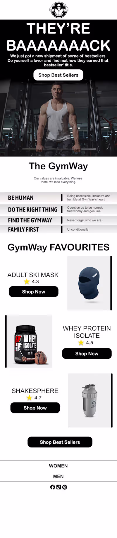 Boosting Gym Sales with Restock Email Flows - Increased Sales by