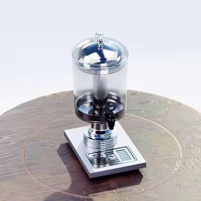 BEVERAGE DISPENSER 3D RENDERS