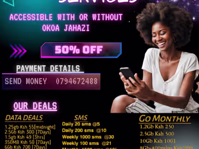 Poster for Bingwa Sokoni Advert