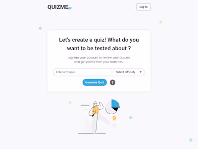 Interactive Quiz Web APP