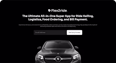 Flex2Ride Ride Hailing App