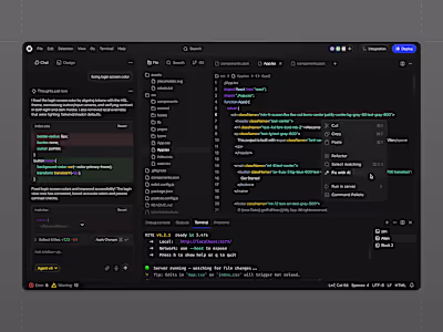 Oqta - AI Builder Dashboard