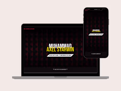 Persona Game-Inspired Personal Portfolio Website