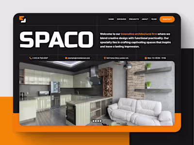 SPACO: Architecture Website Template