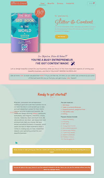 SEO Optimized Business Website 