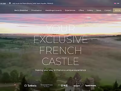 Chateau de Belet | Luxurious Castle Rental in Dordogne, France