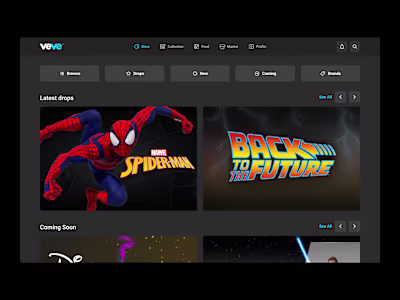 Veve Premium digital collectibles platform