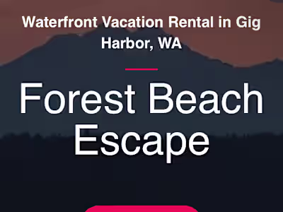 Home - Waterfront Vacation Rental | Airbnb Gig Harbor, Washingt…