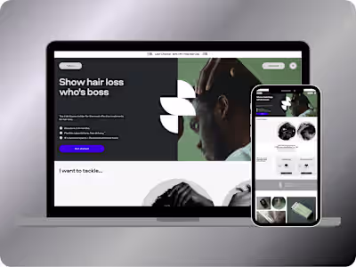 Full Website Redesign for a Health & Wellness Brand