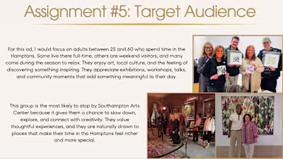 Part of this assignment was figuring out who this ad is actu...