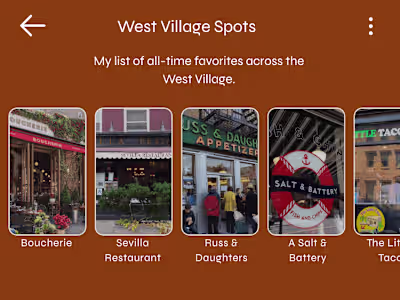 RecSpot - User Experience Redesign 