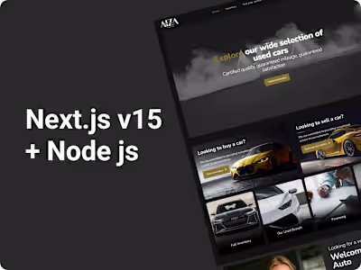 Auto Dealer Web Platform Development