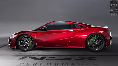 Acura NSX 2017 — Interactive 3D Showcase and Automotive Conf...