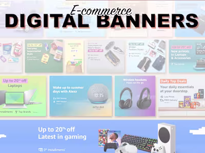 Salma Arafa - Digital Banners