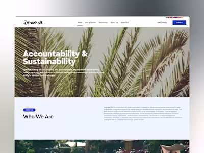 Non Profit Wordpress Website and SEO Optimization