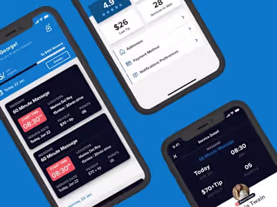 Health & Wellness Service Provider Mobile Application