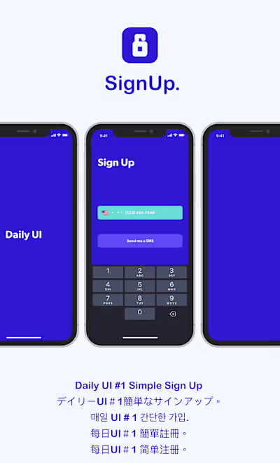 Daily Design Essential : SignUp. :: Behance