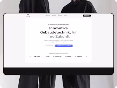 Web Design for Der Vogt