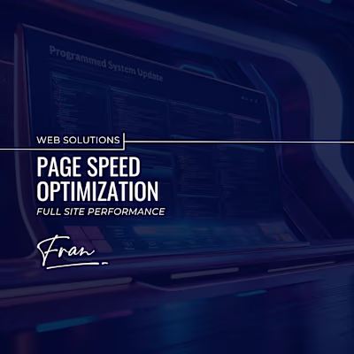 WordPress and Shopify Performance Optimization