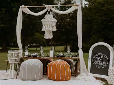 Website for Boho Picnic Company