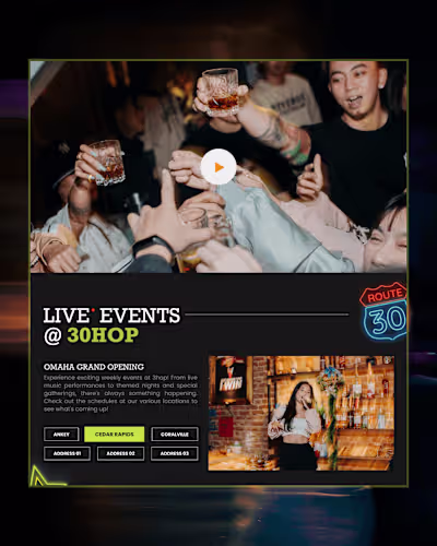 30Hop Website Redesign
