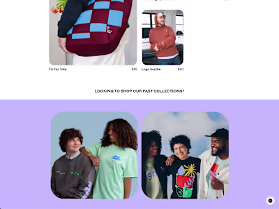 Figma Public Facing E-commerce Webite