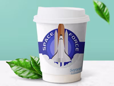 Space Force Illustration Logo