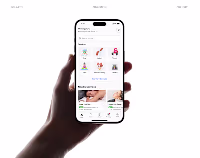End-to-End UX Audit and Redesign for Wellness Marketplace