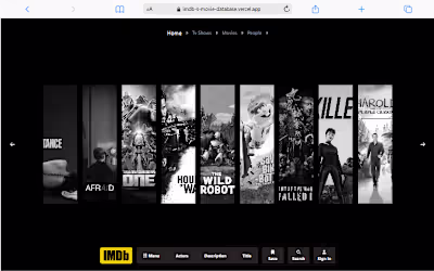IMDB’s Movie Database