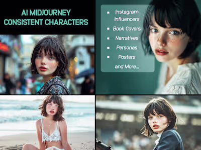 AI Midjourney Consistent Characters