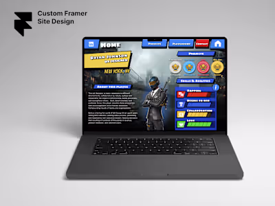 I can build custom Framer