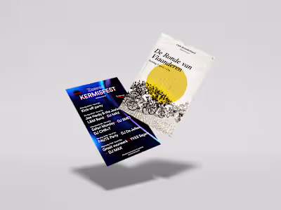 Poster design for brassband